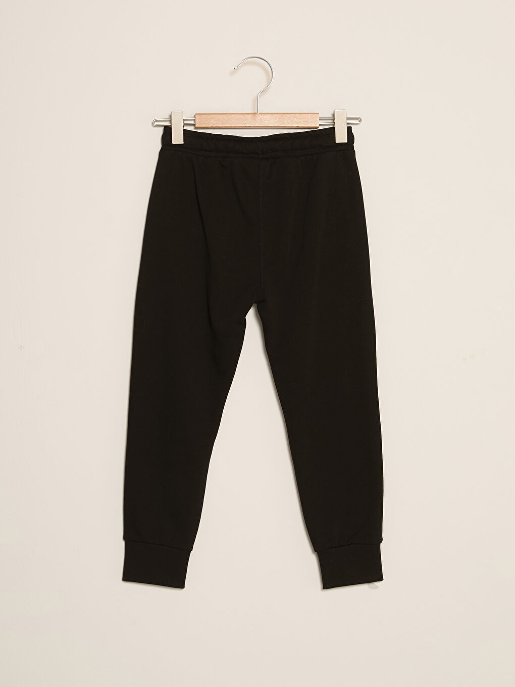 Siyah Beli Lastikli Erkek Çocuk Jogger Eşofman Altı-1
