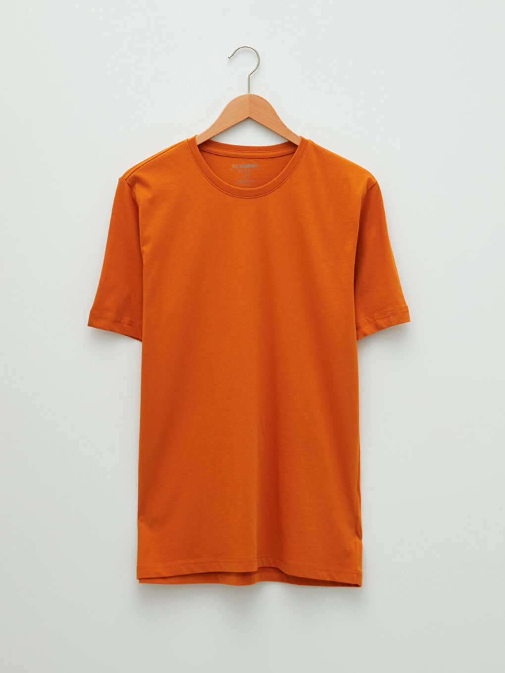 Crew Neck Short Sleeve Basic Men's T-shirt-5