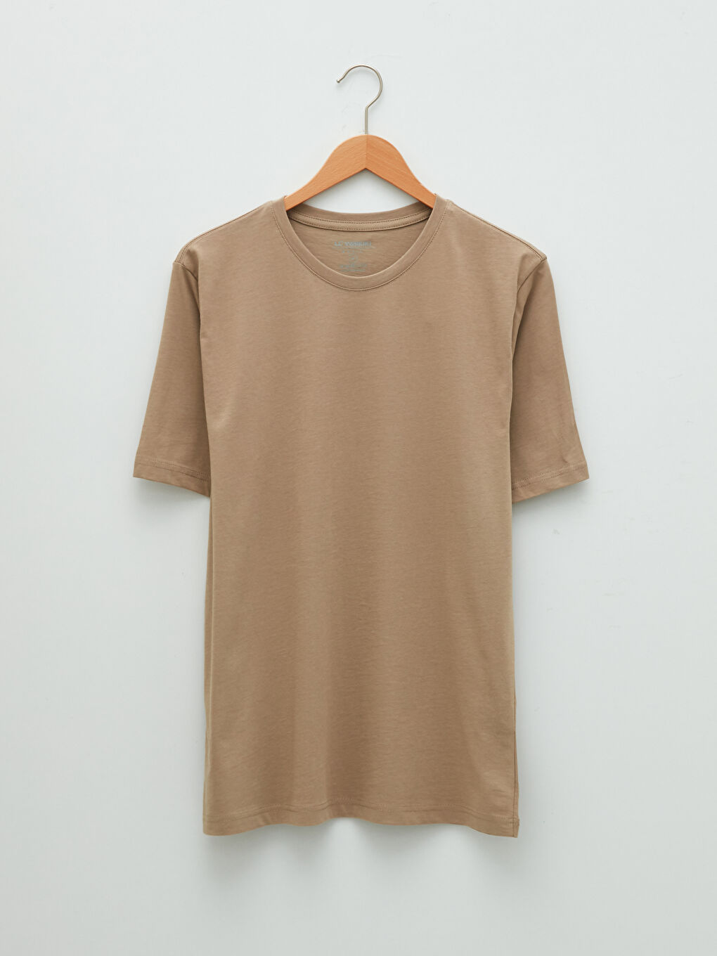 Crew Neck Short Sleeve Basic Men's T-shirt-5