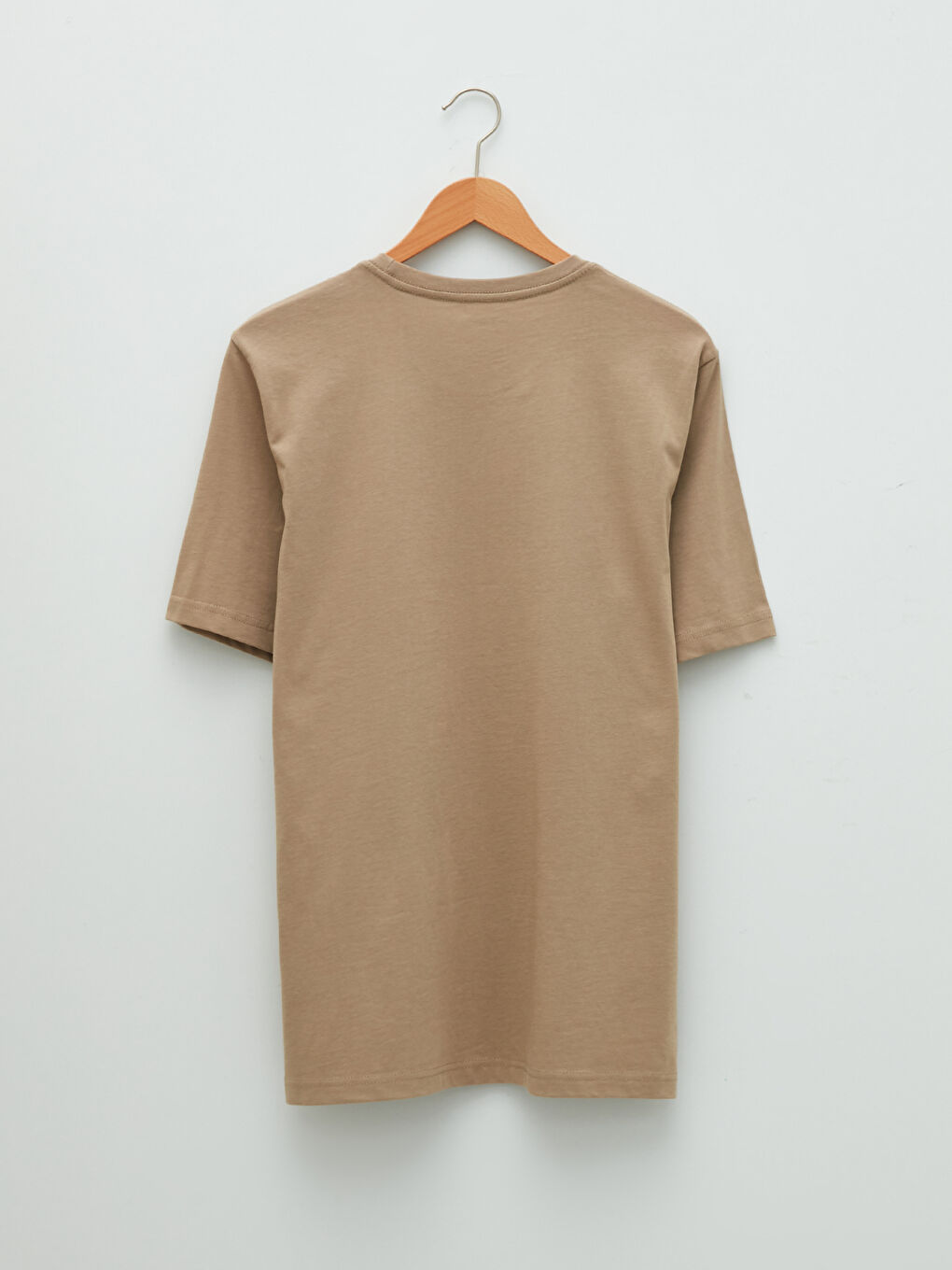 Crew Neck Short Sleeve Basic Men's T-shirt-6