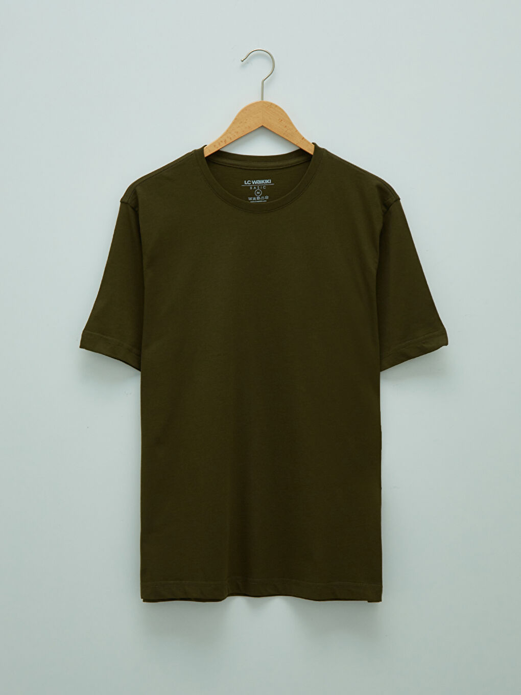 LCWAIKIKI Classic Crew Neck Short Sleeve Basic Men's T-shirt -W11397Z8-TDX