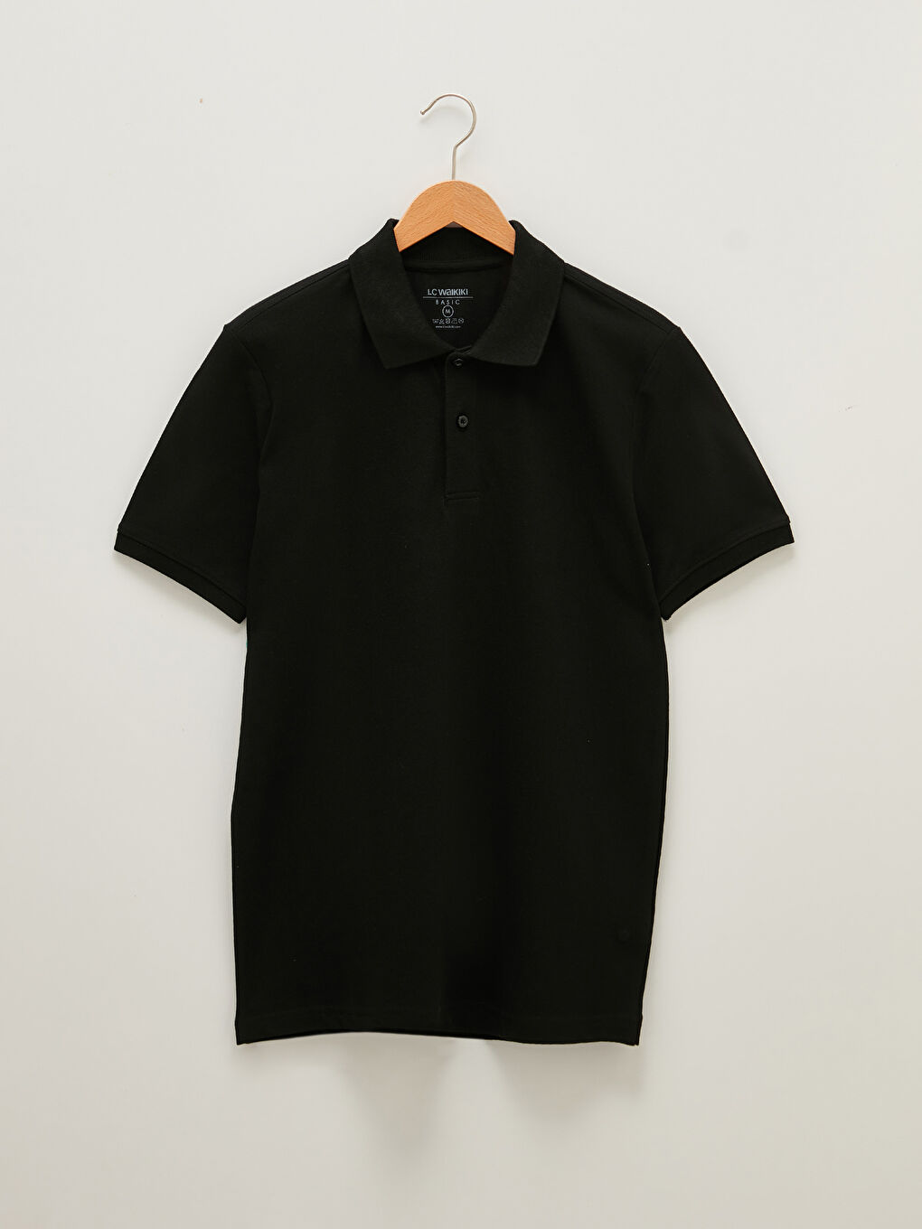 تي شورت بيكة برقبة بولو وكم قصير ديال الرجال-5