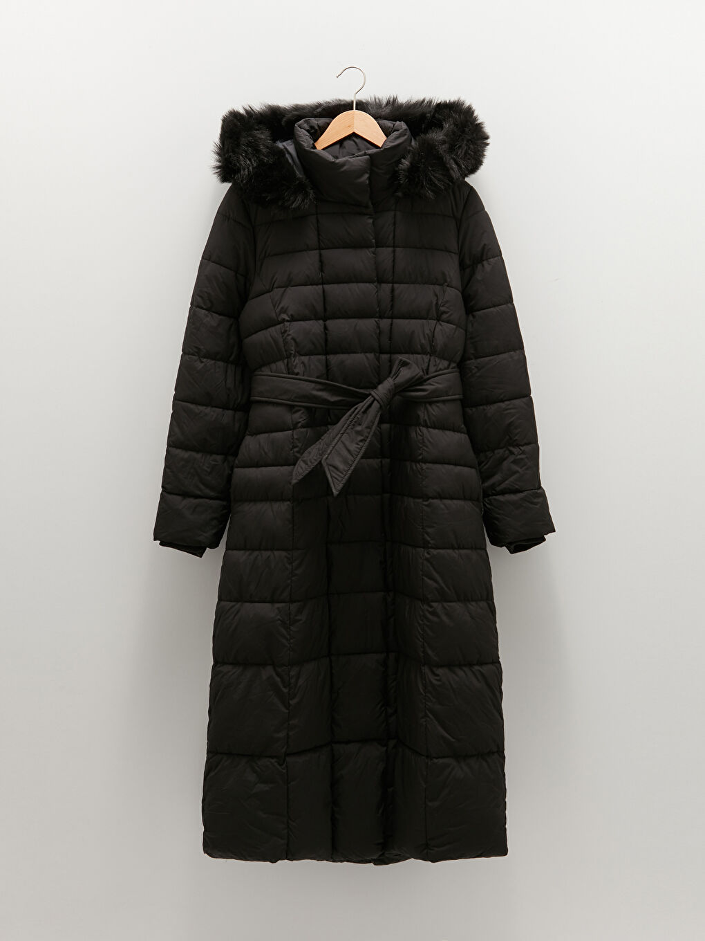 С капюшоном Стандарт С длинным рукавом Женский Пуховик-6