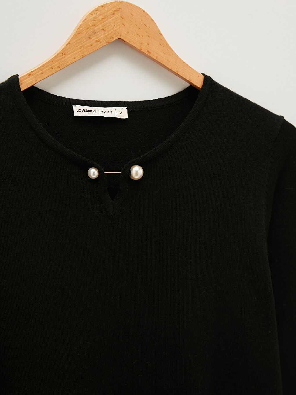 Notch Neck Women's Knitwear Sweater-7