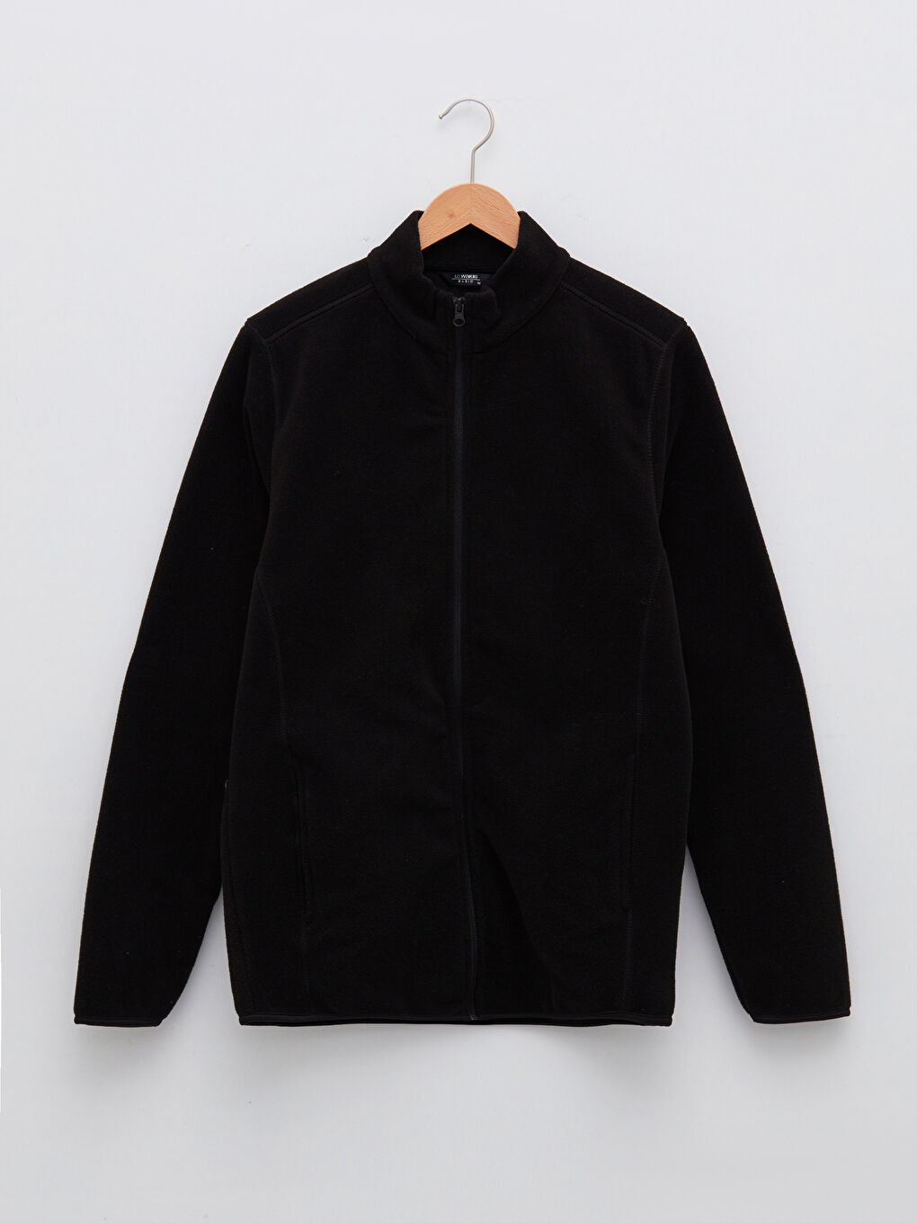 Funnel Neck Long Sleeve Polar Men's Sweatshirt-5