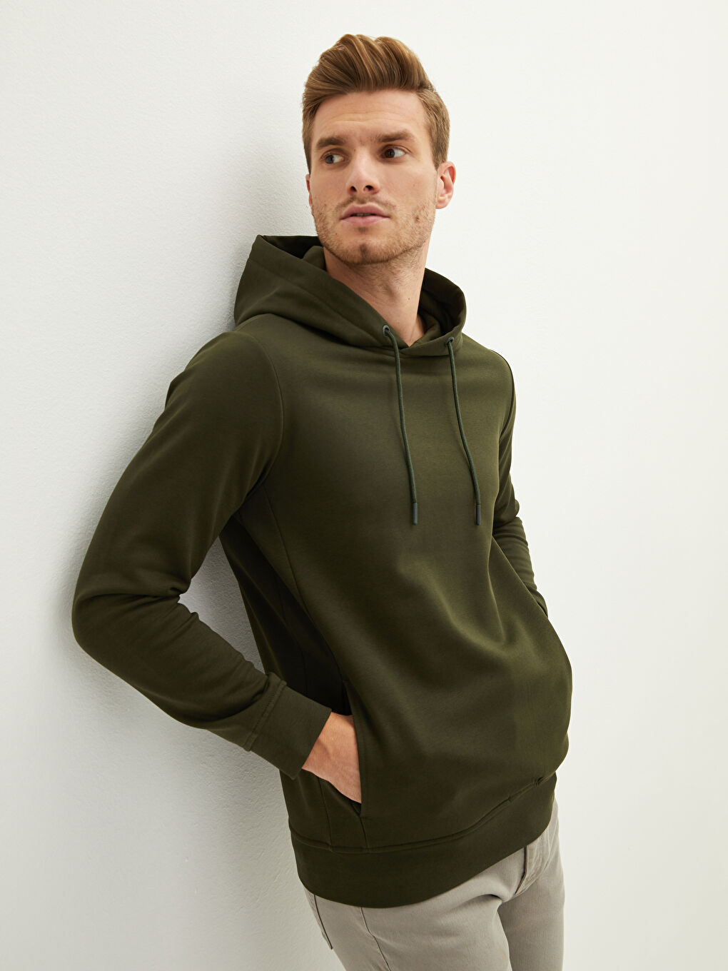 Long Sleeve Thick Men's Thick Hoodie-2
