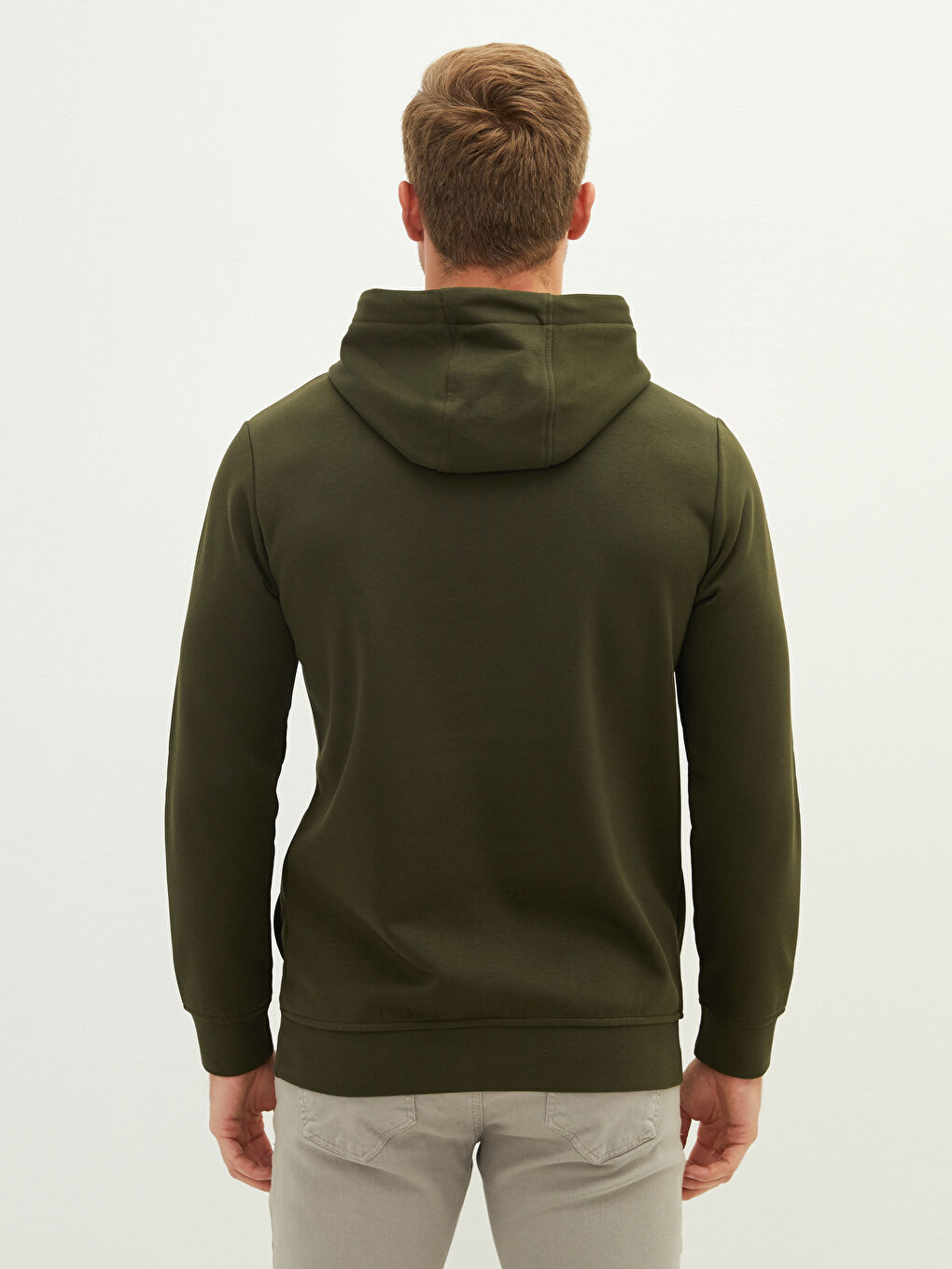 Long Sleeve Thick Men's Thick Hoodie-4