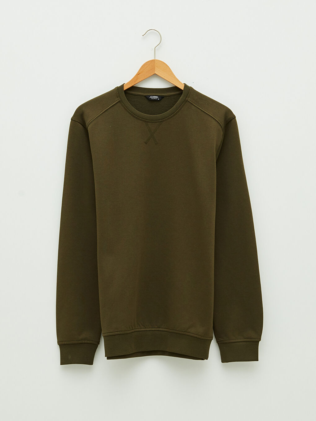 Свитшот Мужской Толстый С Длинным Рукавом С Круглым Вырезом-4