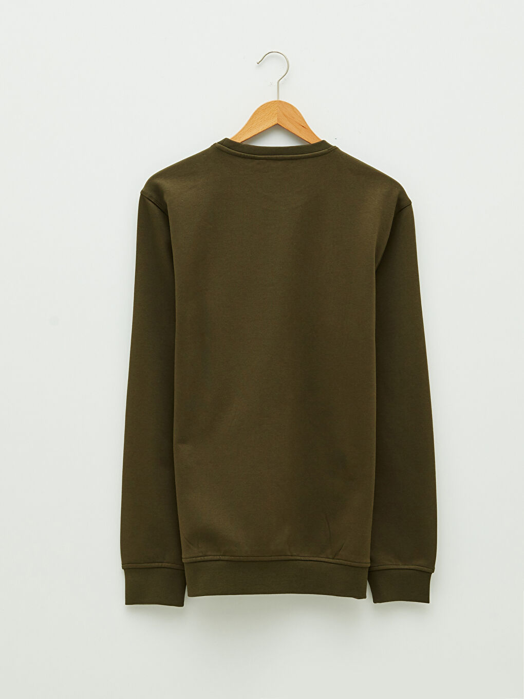 Свитшот Мужской Толстый С Длинным Рукавом С Круглым Вырезом-5