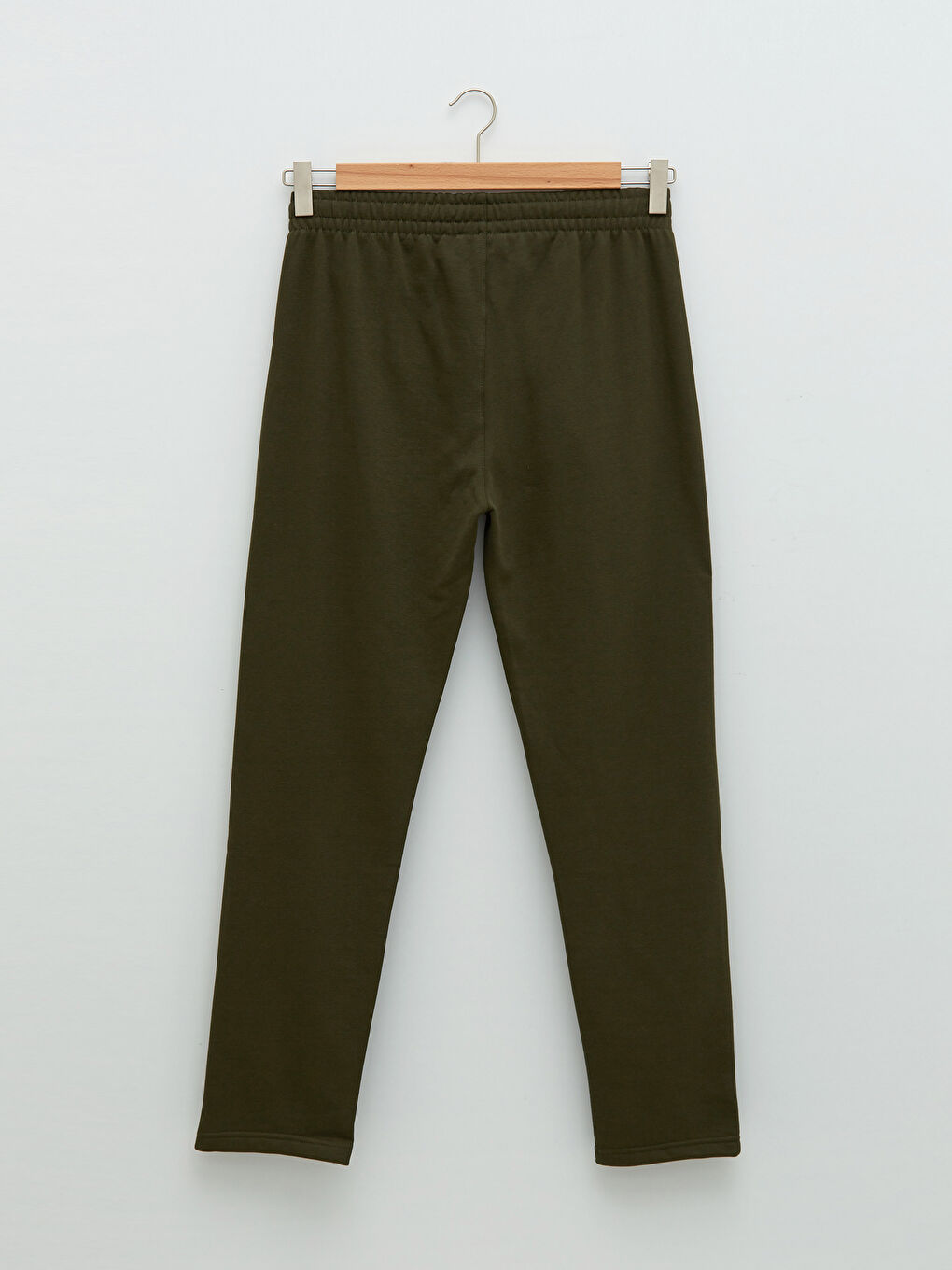 بنطلون رياضي تخين بقصة عادية للرجال-6