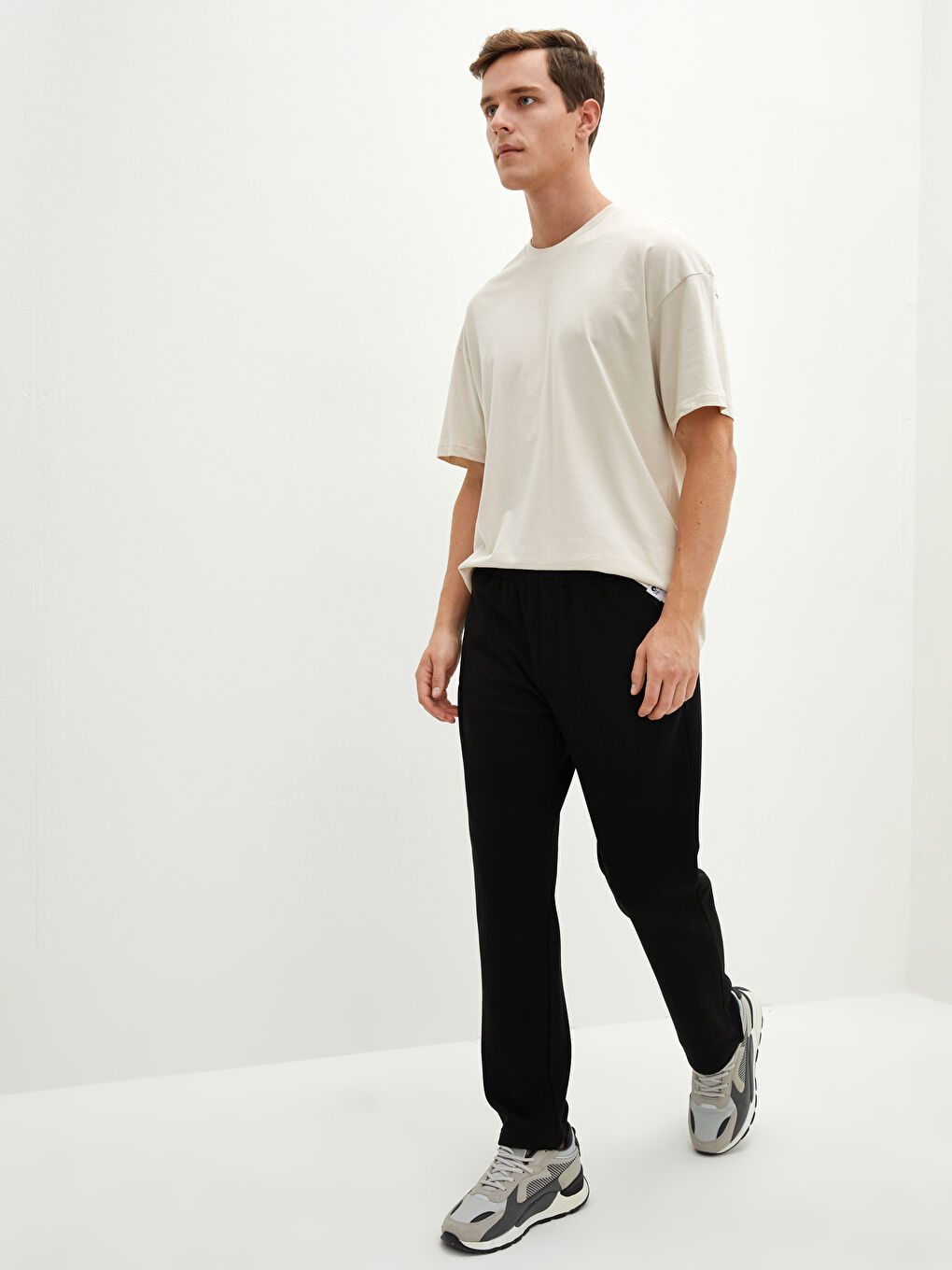 Standard Fit Herren Dicke Jogginghose-1