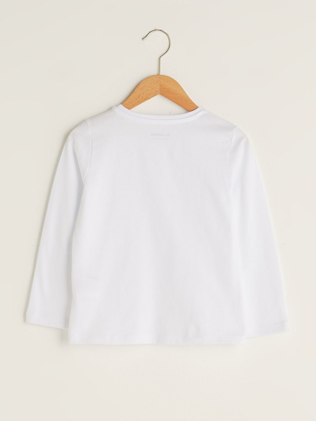 LCW Kids Crew Neck Basic Long Sleeve Girls' T-Shirt -W11503Z4-R9K