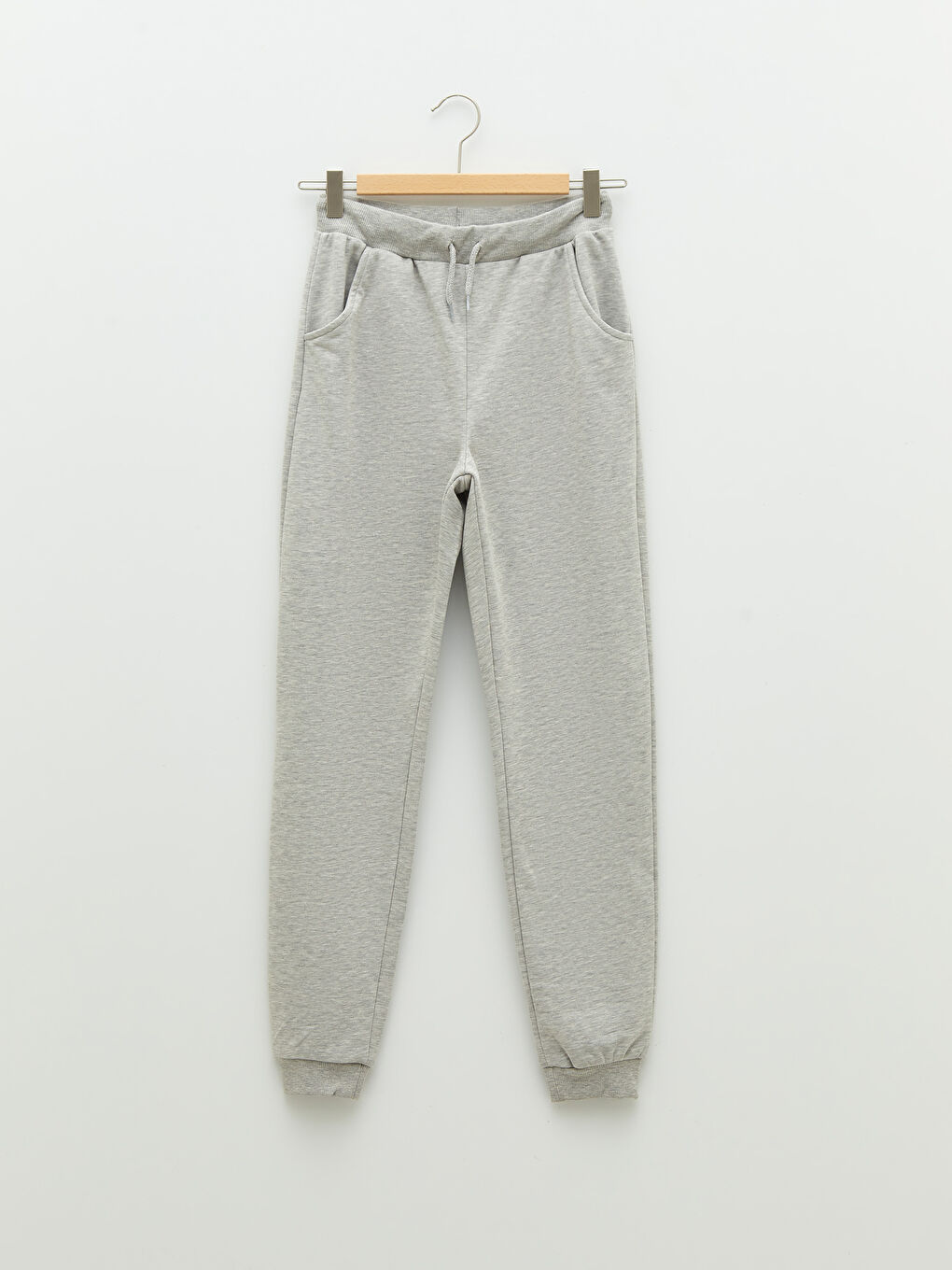 LCW Kids Elastic Waist Girl Jogger Sweatpants -W11505Z4-D5C