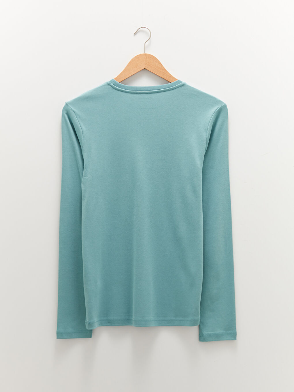 LCWAIKIKI Classic Crew Neck Long Sleeve Basic Men's T-shirt -W11508Z8-GTK