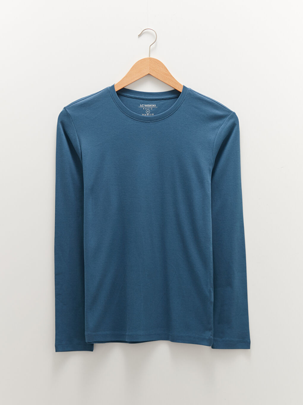 LCWAIKIKI Classic Crew Neck Long Sleeve Basic Men's T-shirt -W11508Z8-PJG