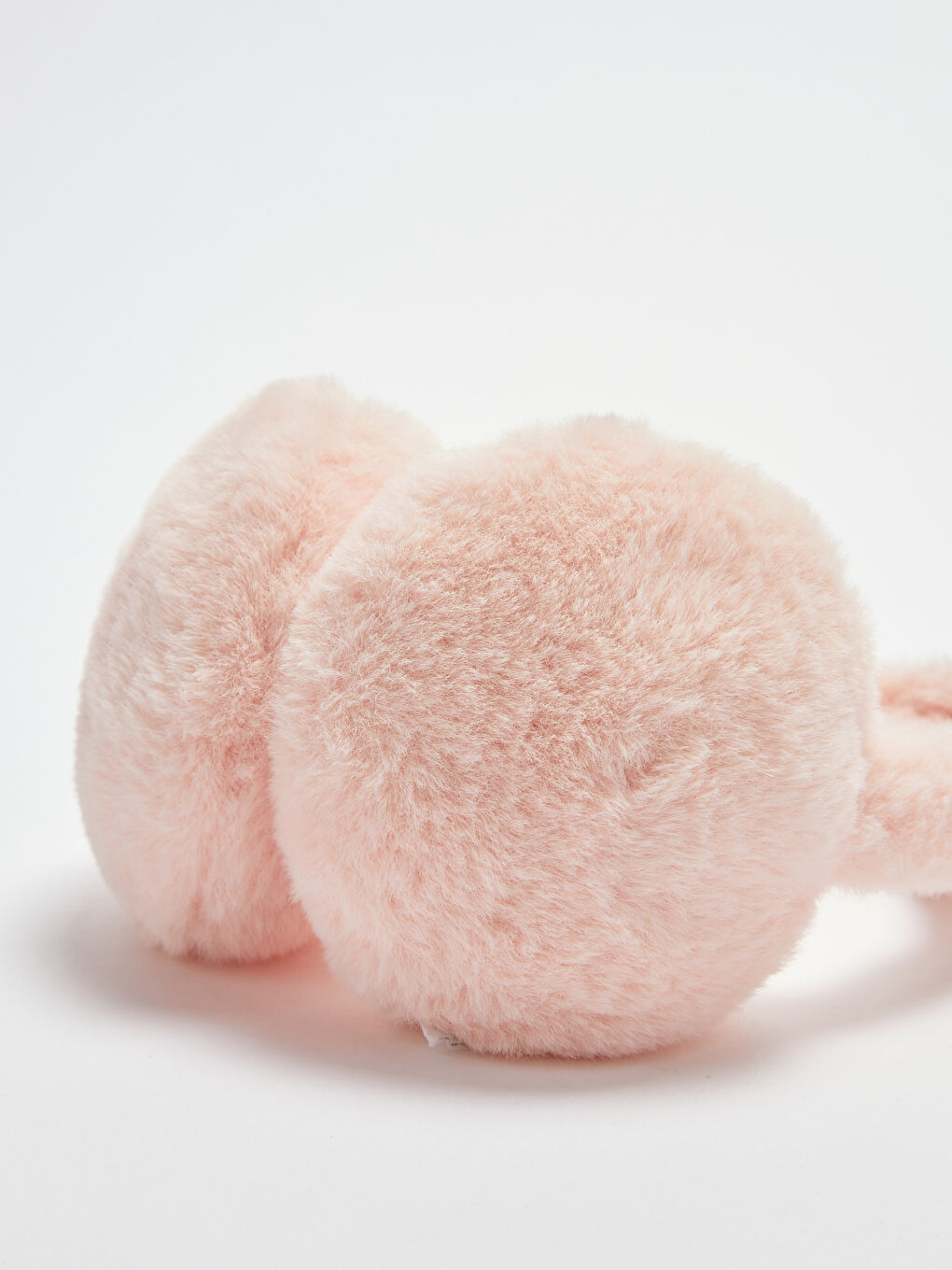 Girl's Ribbon Detailed Plush Headphones-2