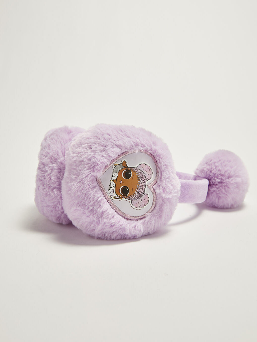 LOL سربرايز OMG سدادات أذن شتوية قطيفة للأطفال-1