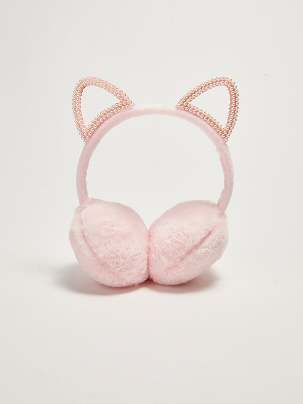 LC Waikiki Girls' Crown Detailed Plush Headphones -W11536Z4-JY6