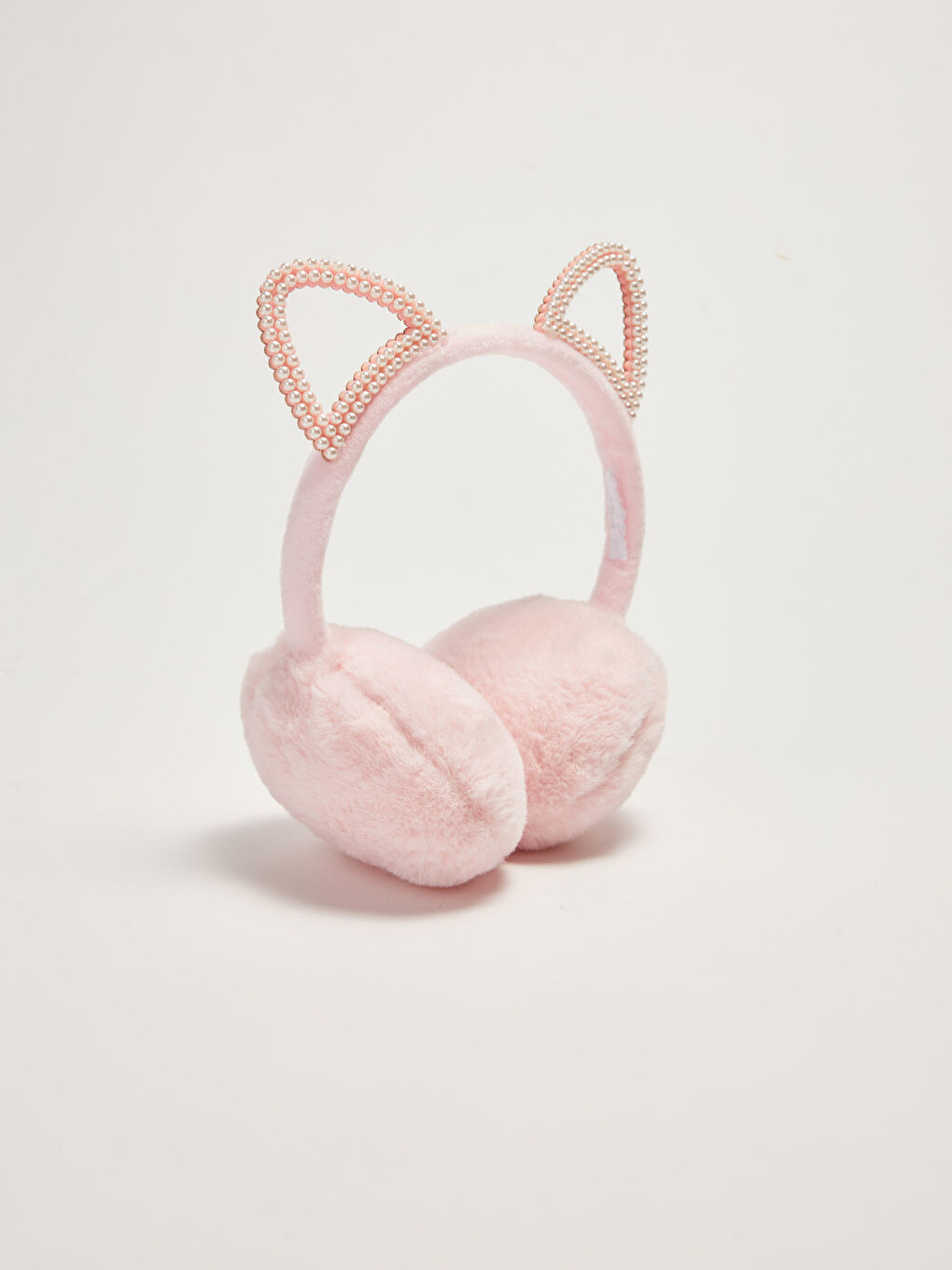LC Waikiki Girls' Crown Detailed Plush Headphones -W11536Z4-JY6