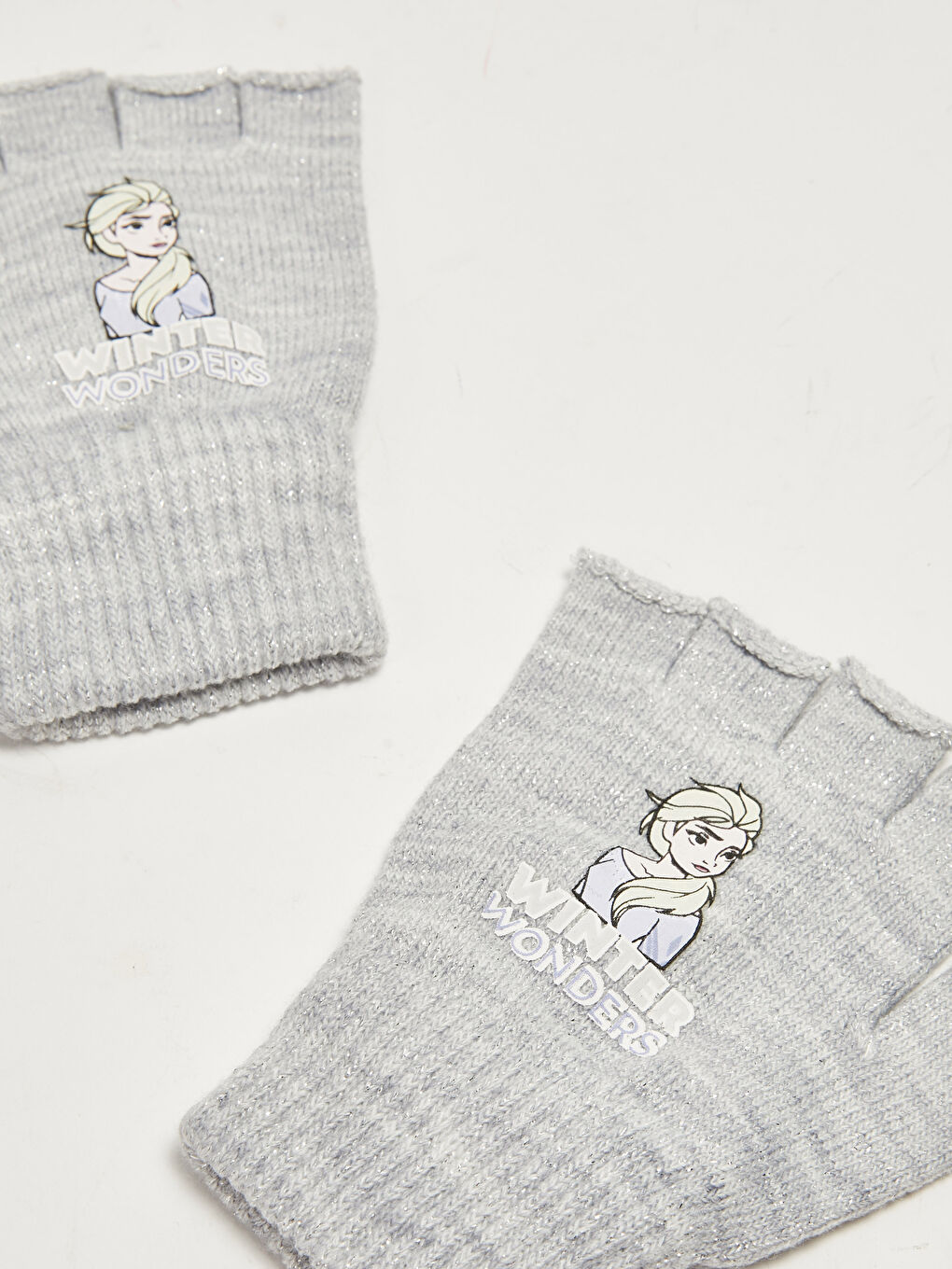 LCW ACCESSORIES Girl Frozen Licensed Knitwear Gloves 2 Pieces -W11547Z4-LAK