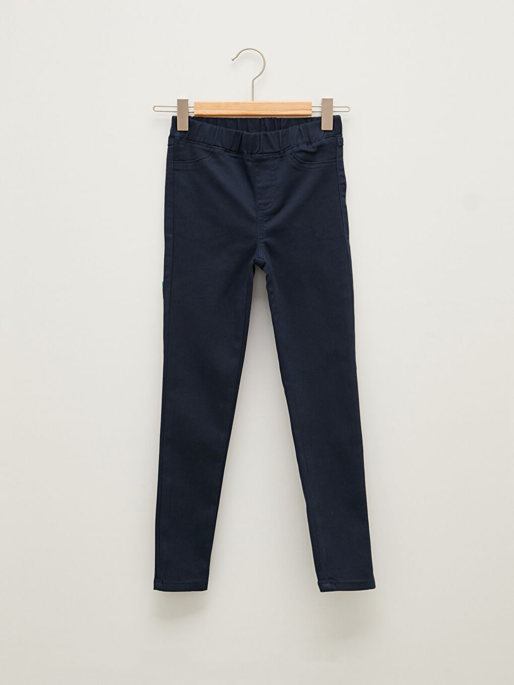 Slim Fit Gabardine Girl Trousers