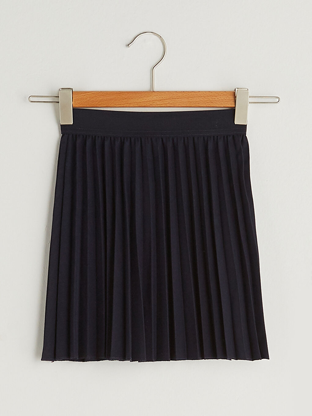 Юбка с эластичным поясом, плиссированная, для девочек