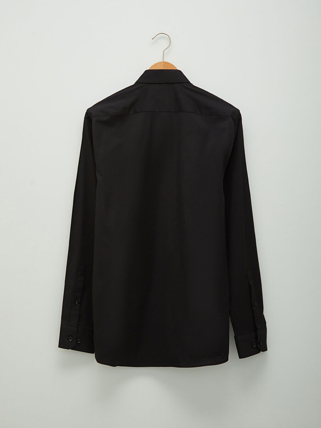 قميص أوكسفورد كم طويل رفيع للرجال-6