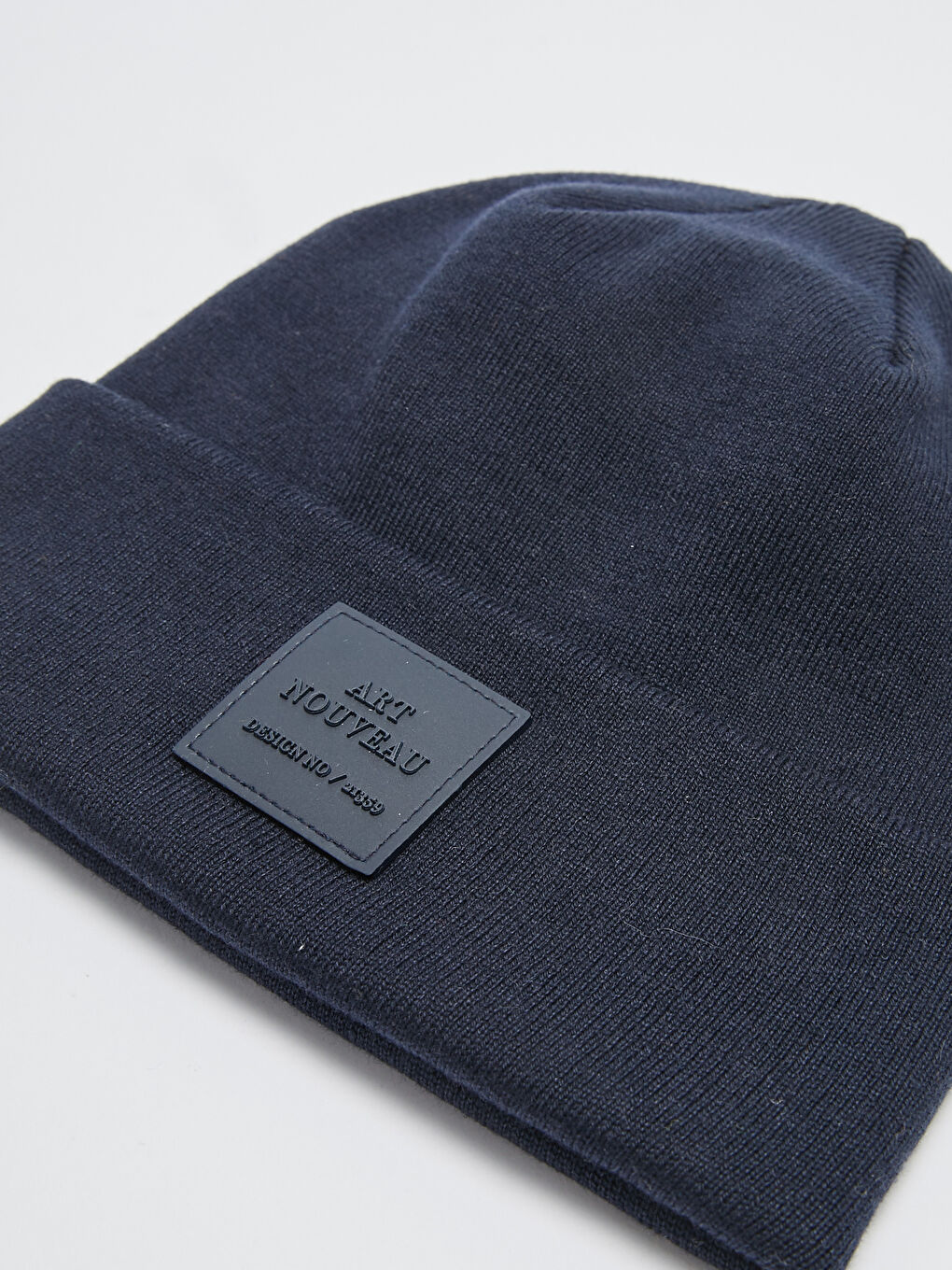 Детализированный Мужской Трикотажный Берет-3