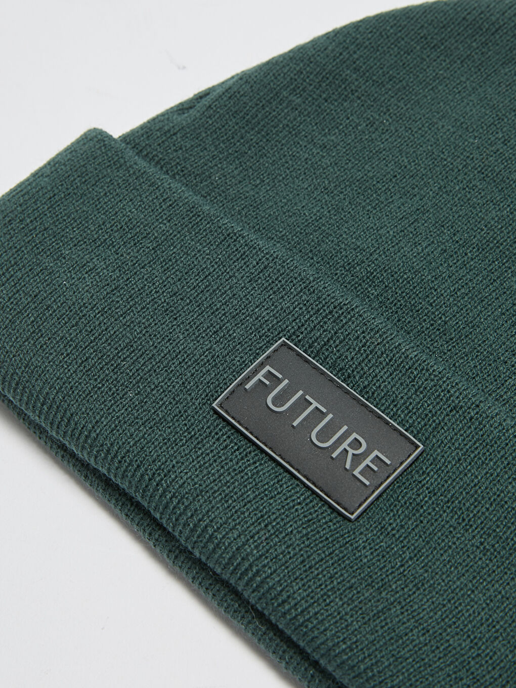 Label Printed Knitwear Men's Beret-1