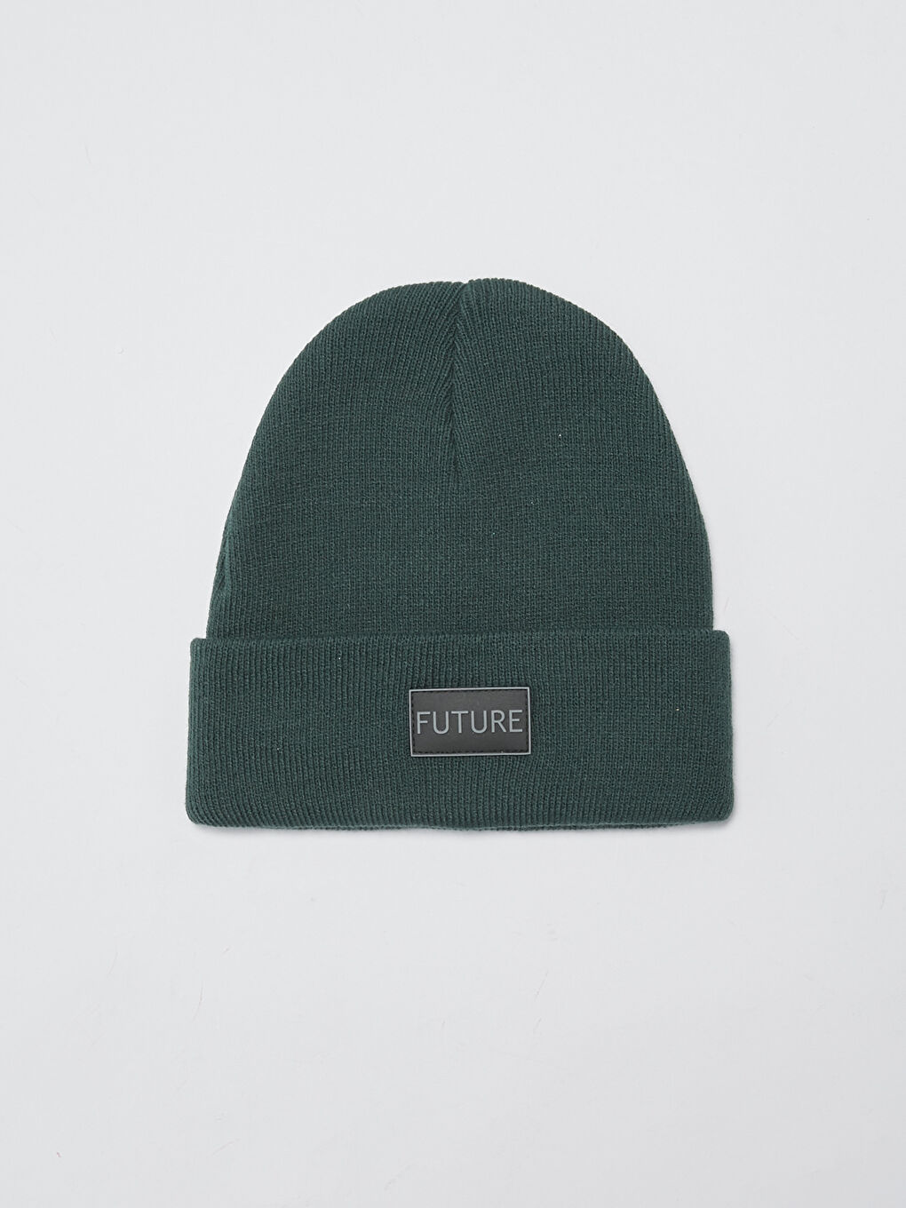 Label Printed Knitwear Men's Beret-2