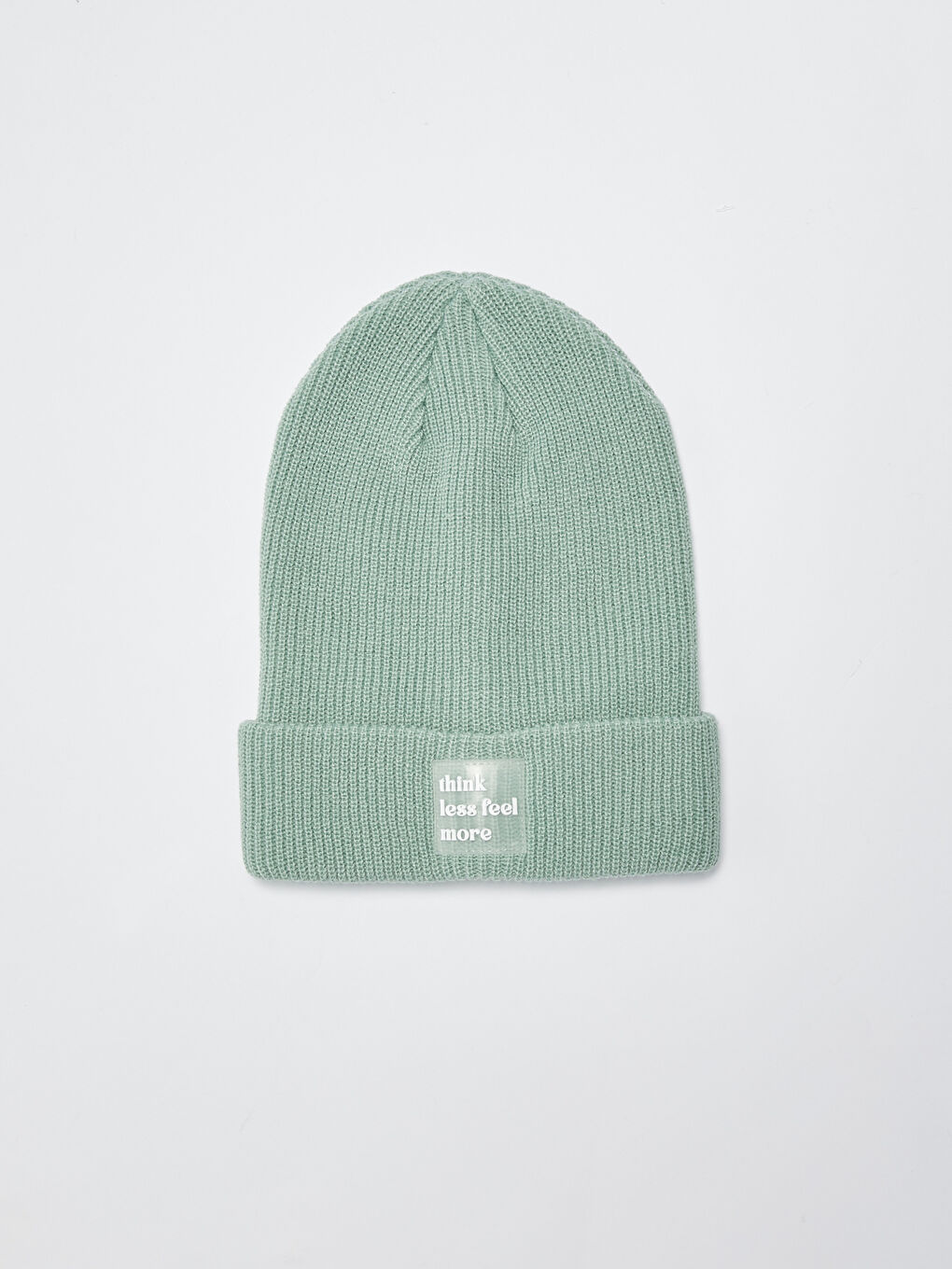 Берет Женский Трикотажный С Принтом-2