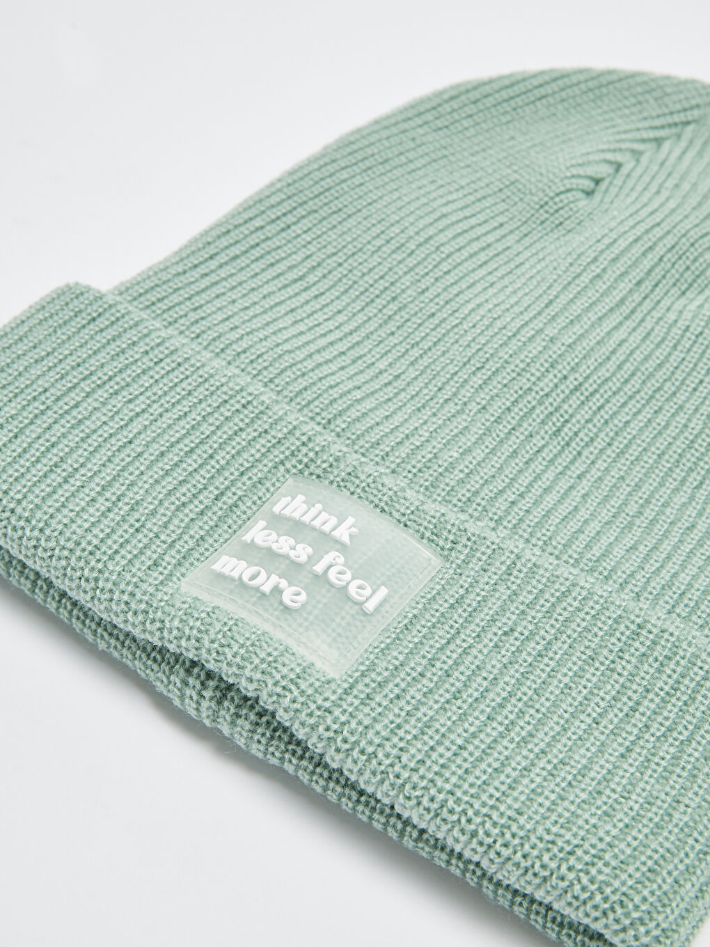 Берет Женский Трикотажный С Принтом-3