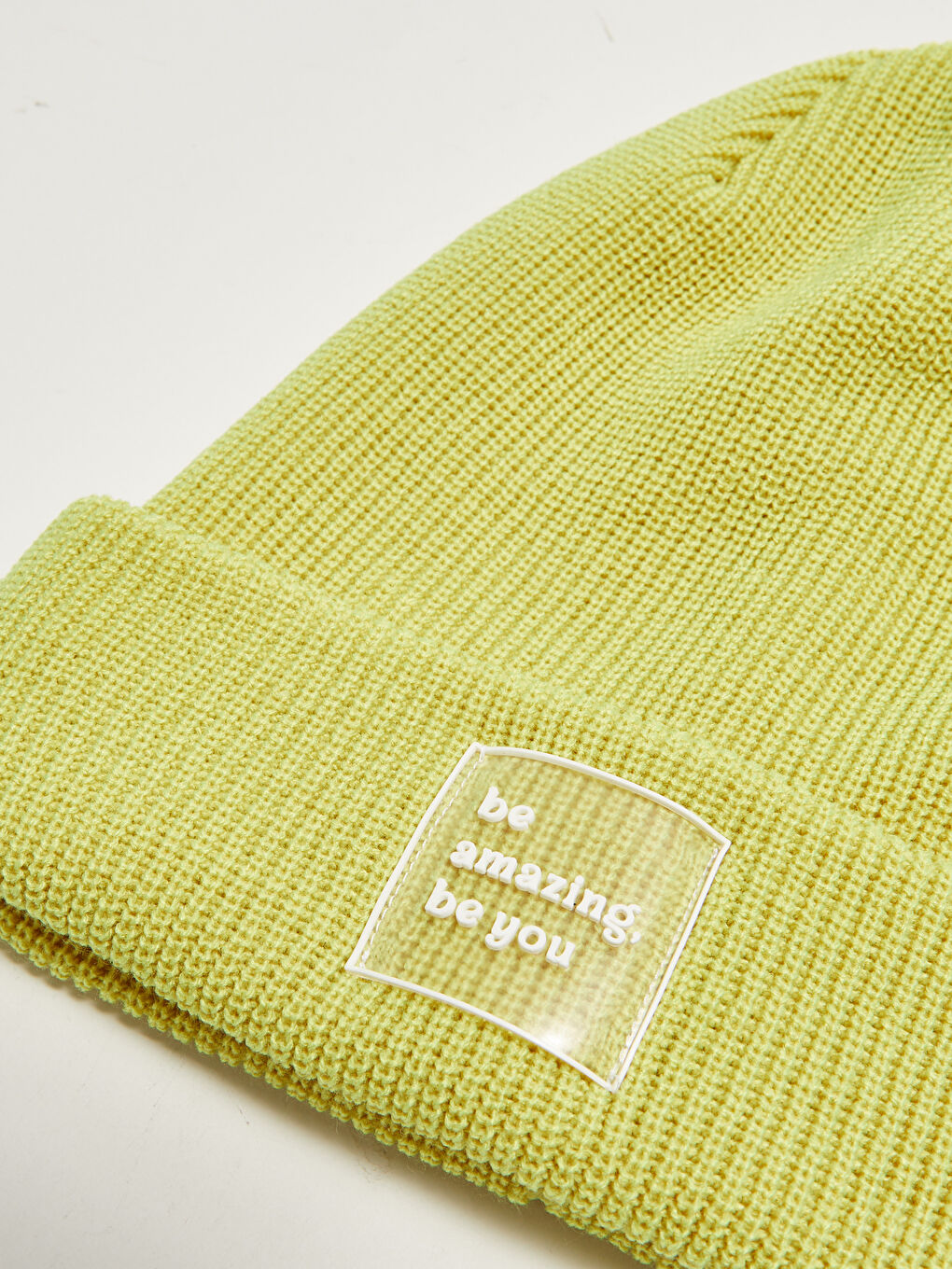 LCW ACCESSORIES Label Printed Women's Tricot Beret -W11686Z8-FNK