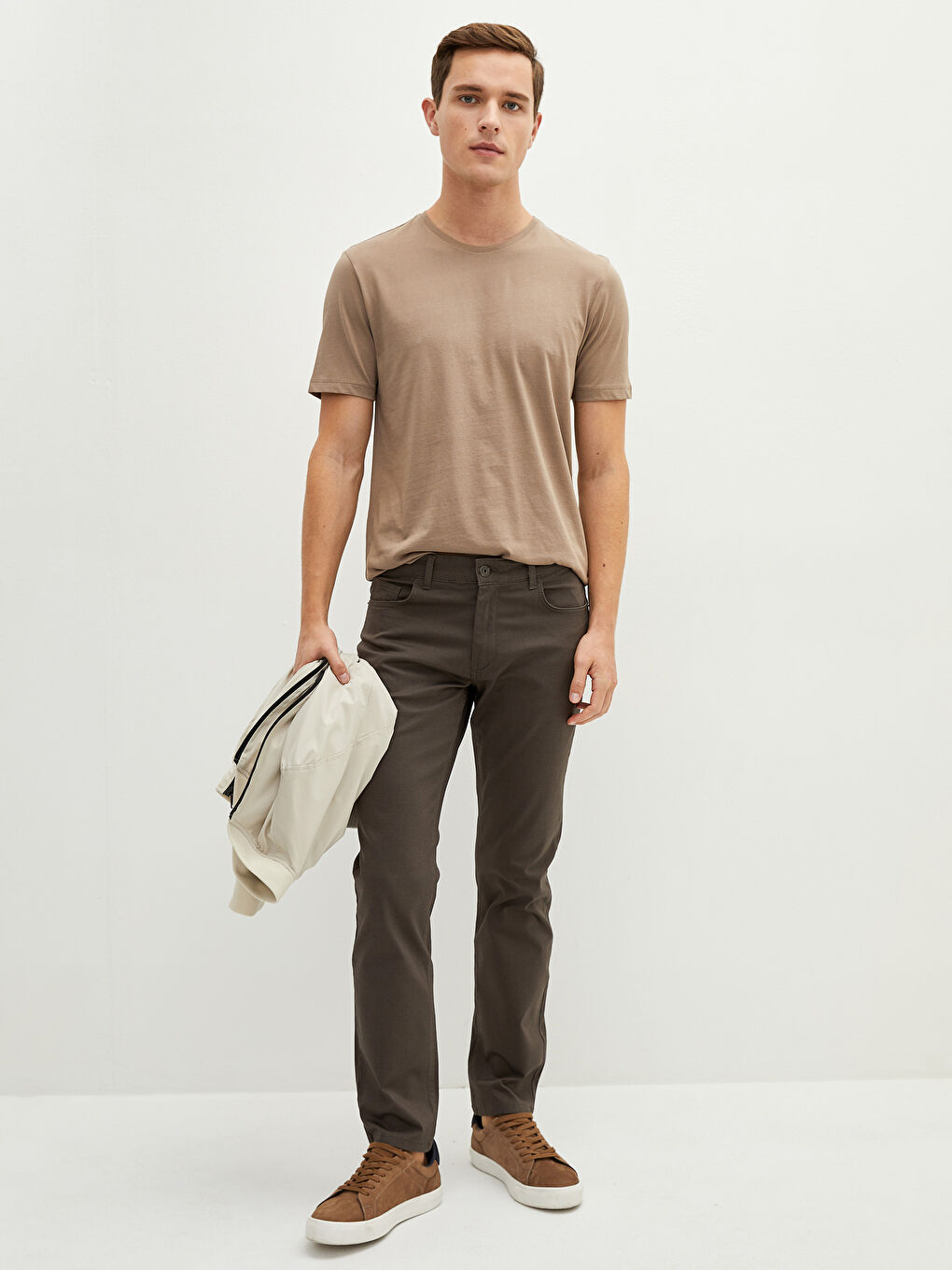 LCWAIKIKI Classic Regular Fit Texturierte Herren Hose -W11691Z8-MKS