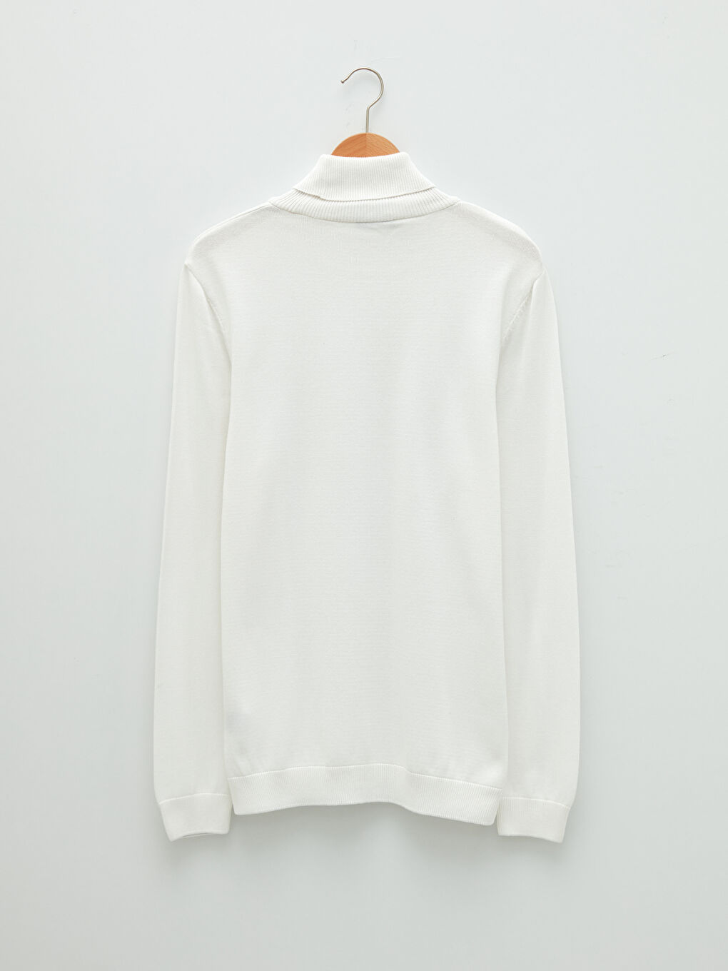 Half Turtleneck Long Sleeve Men's Knitwear Sweater-1