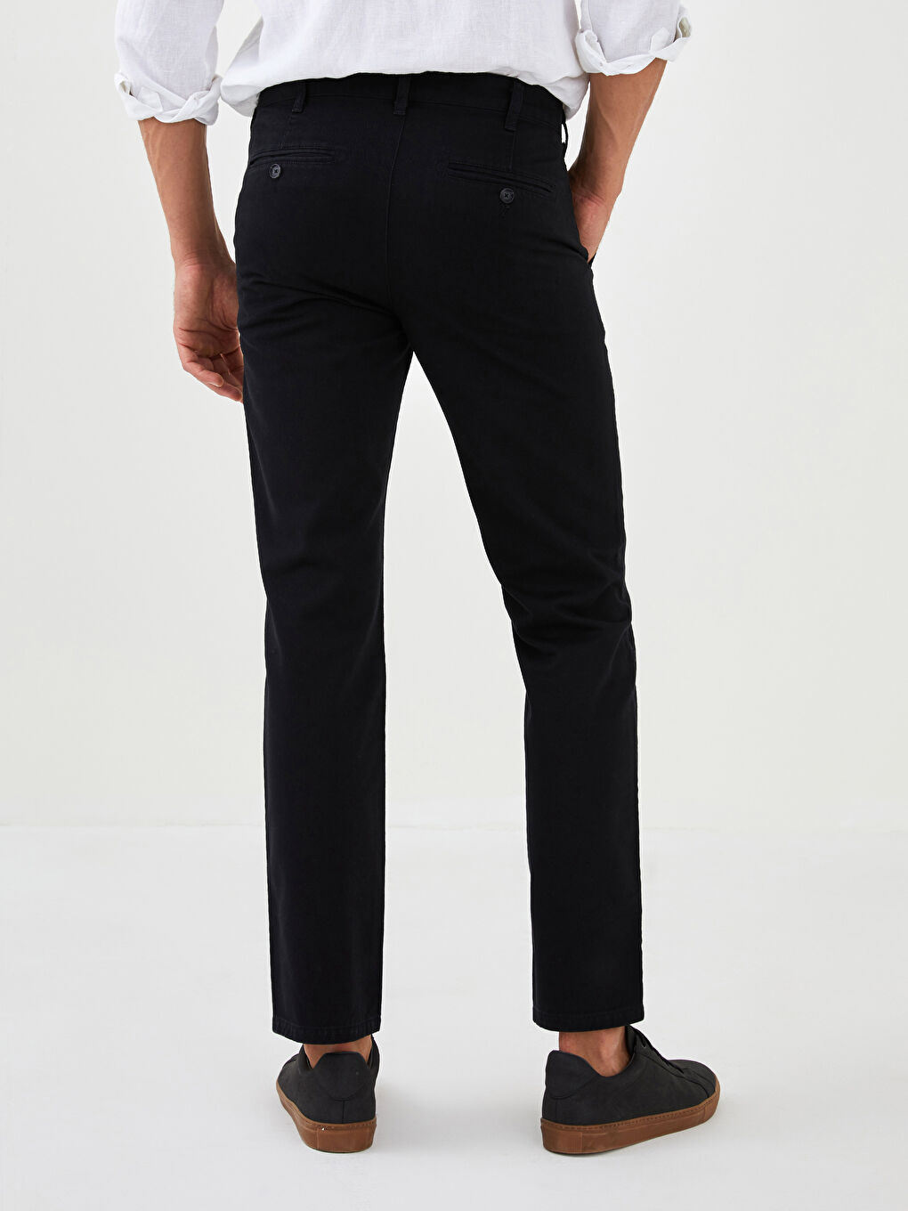 LCWAIKIKI Classic Wide Fit Men's Chino Trousers -W11755Z8-CVL