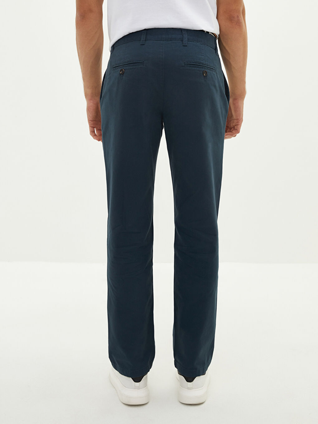 Wide Fit Men's Chino Trousers-4