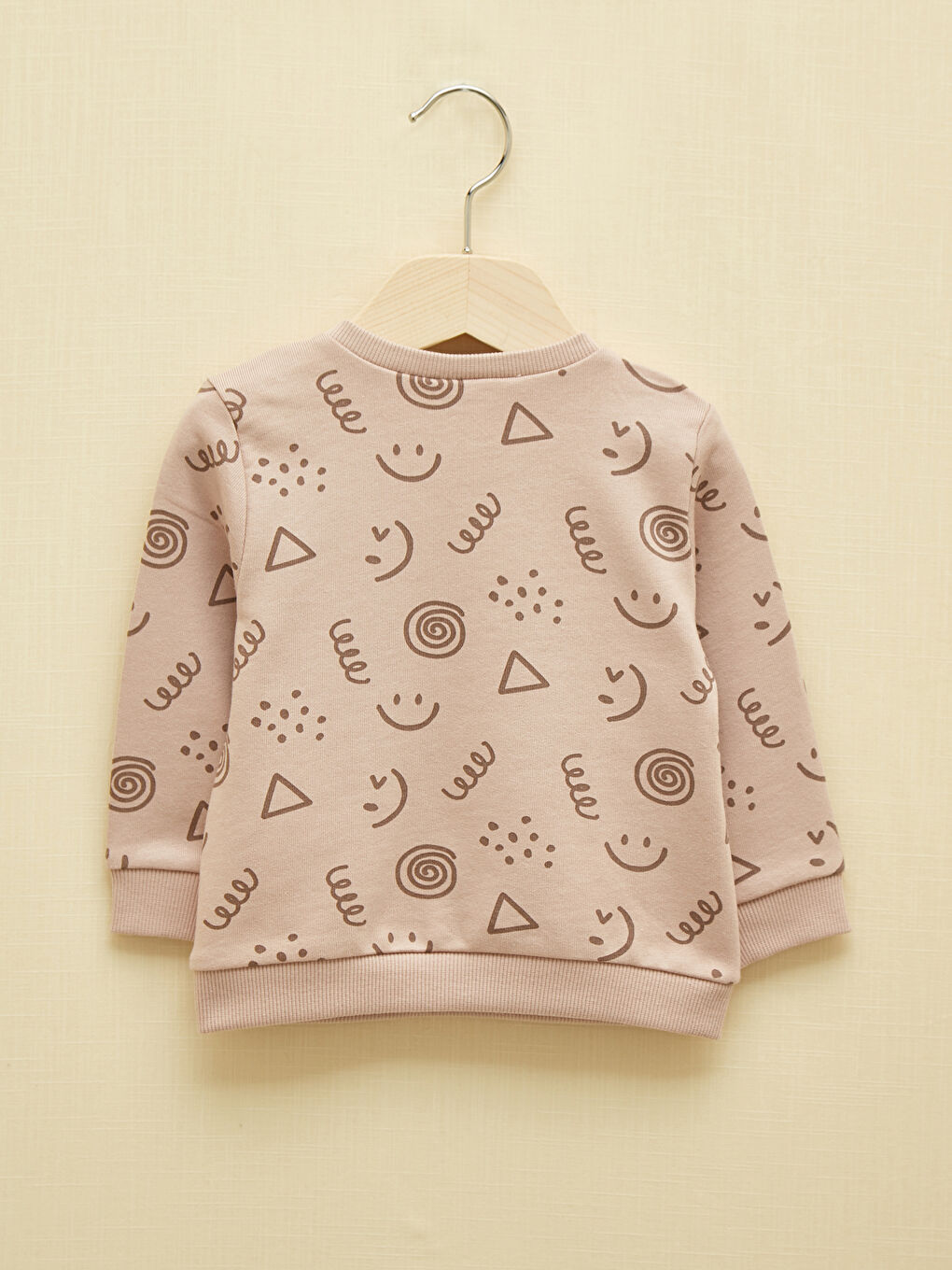 Printed Baby Boy Sweatshirt and Jogger Pants 2 Set-3