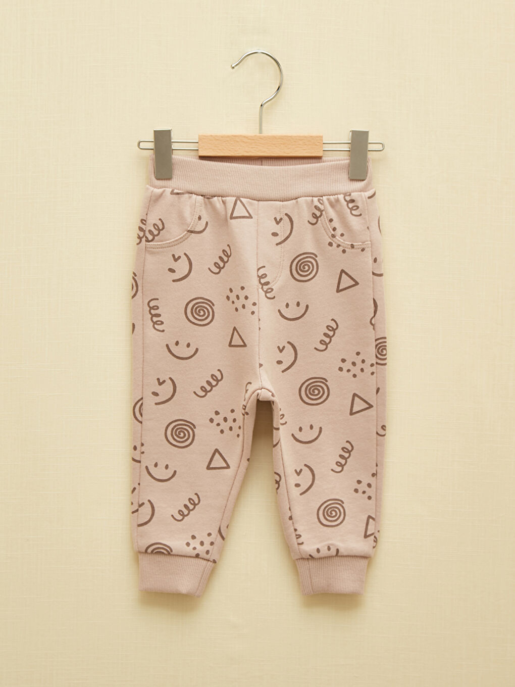 Printed Baby Boy Sweatshirt and Jogger Pants 2 Set-4