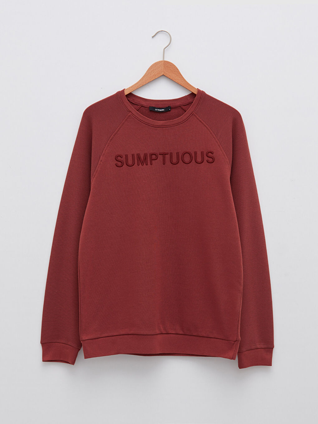 Crew Neck Long Sleeve Printed Men's Sweatshirt-6