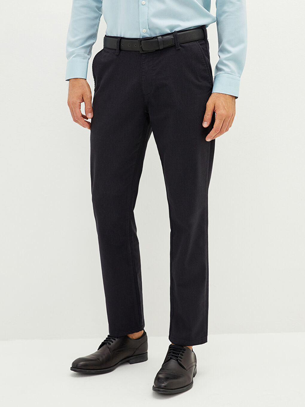 LCWAIKIKI Classic Standard Patterned Thick Men's Trousers -W11780Z8-HSA