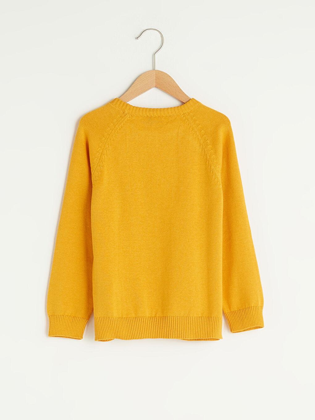 Светр з круглим вирізом горловини, простий, довгий рукав, тонкий, трикотажний, хлопчикам-1