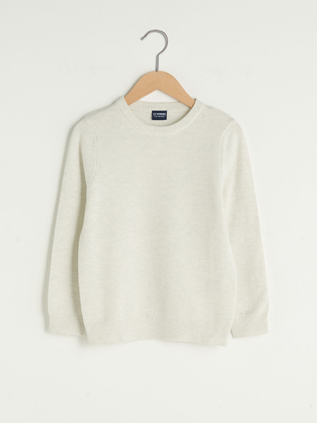 LCW Kids Rundhalsausschnitt Basic Langarm Jungen Dünner Strickpullover -W11792Z4-LAK