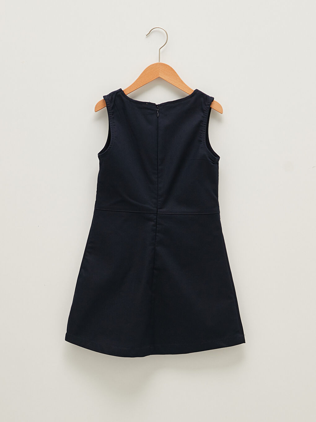 LCW Kids V Neck Basic Girls' Dress -W11800Z4-HRC