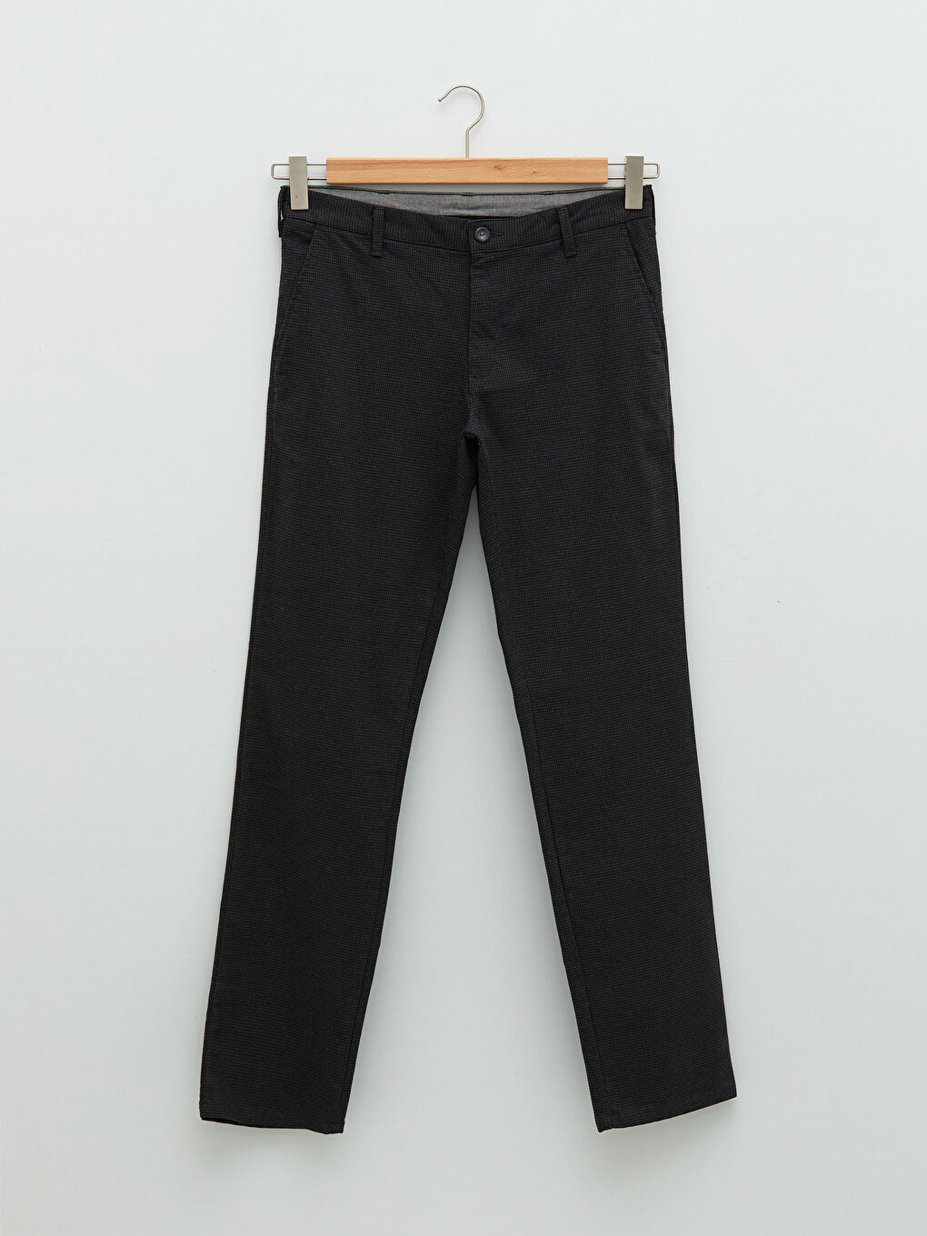 Straight Fit Men's Trousers-5