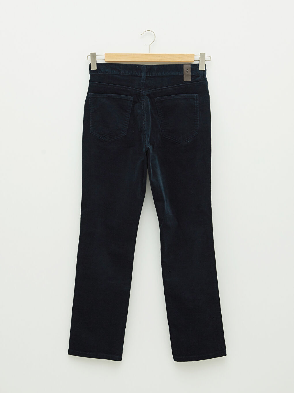 Relaxed Fit Velvet Men's Trousers-6