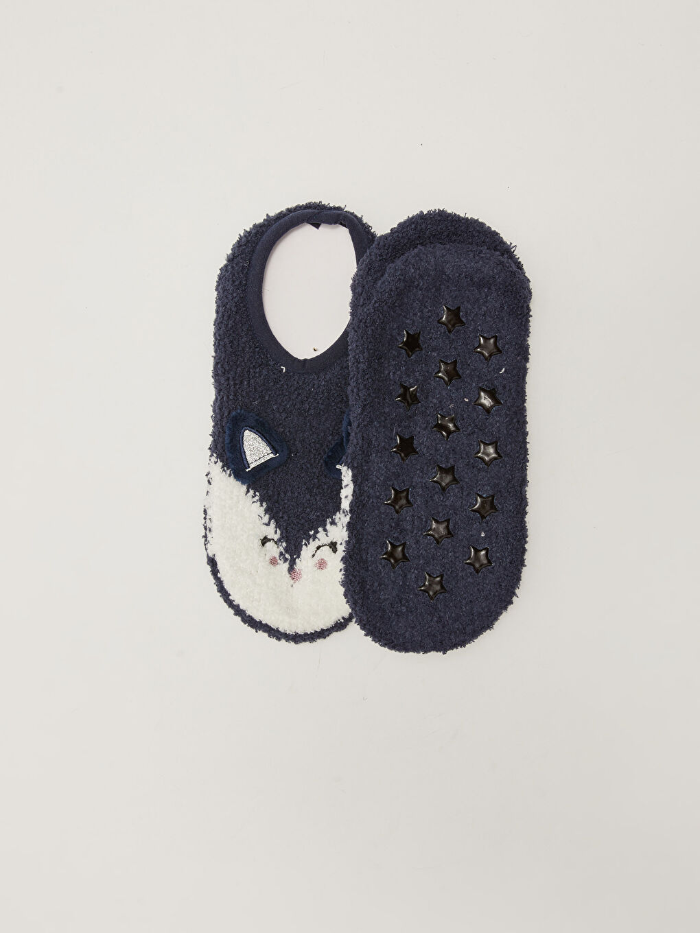 Șosete de Casă pentru Femei cu Figură Animal 3D și Talpă Antiderapantă-1