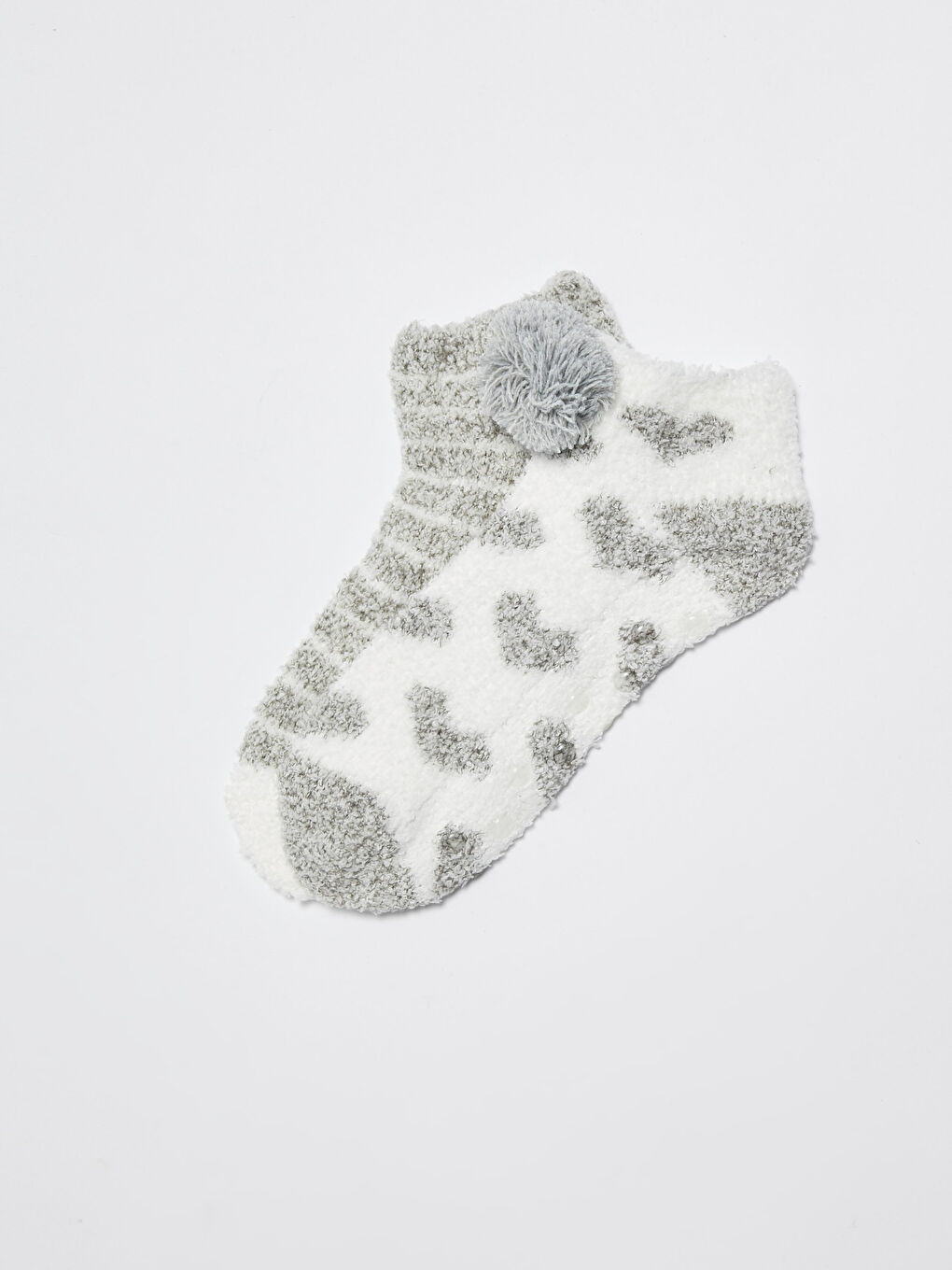 Patterned Non-Slip Sole Women's Home Socks 2-Pack