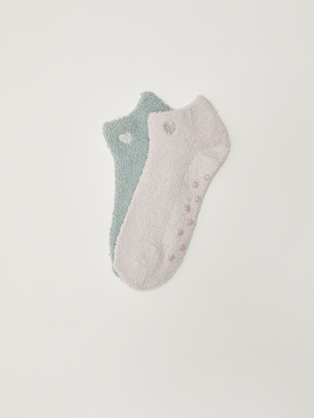 LCW DREAM Bestickte Homewear-Socken für Damen 2er-Pack -W11981Z8-FZ6