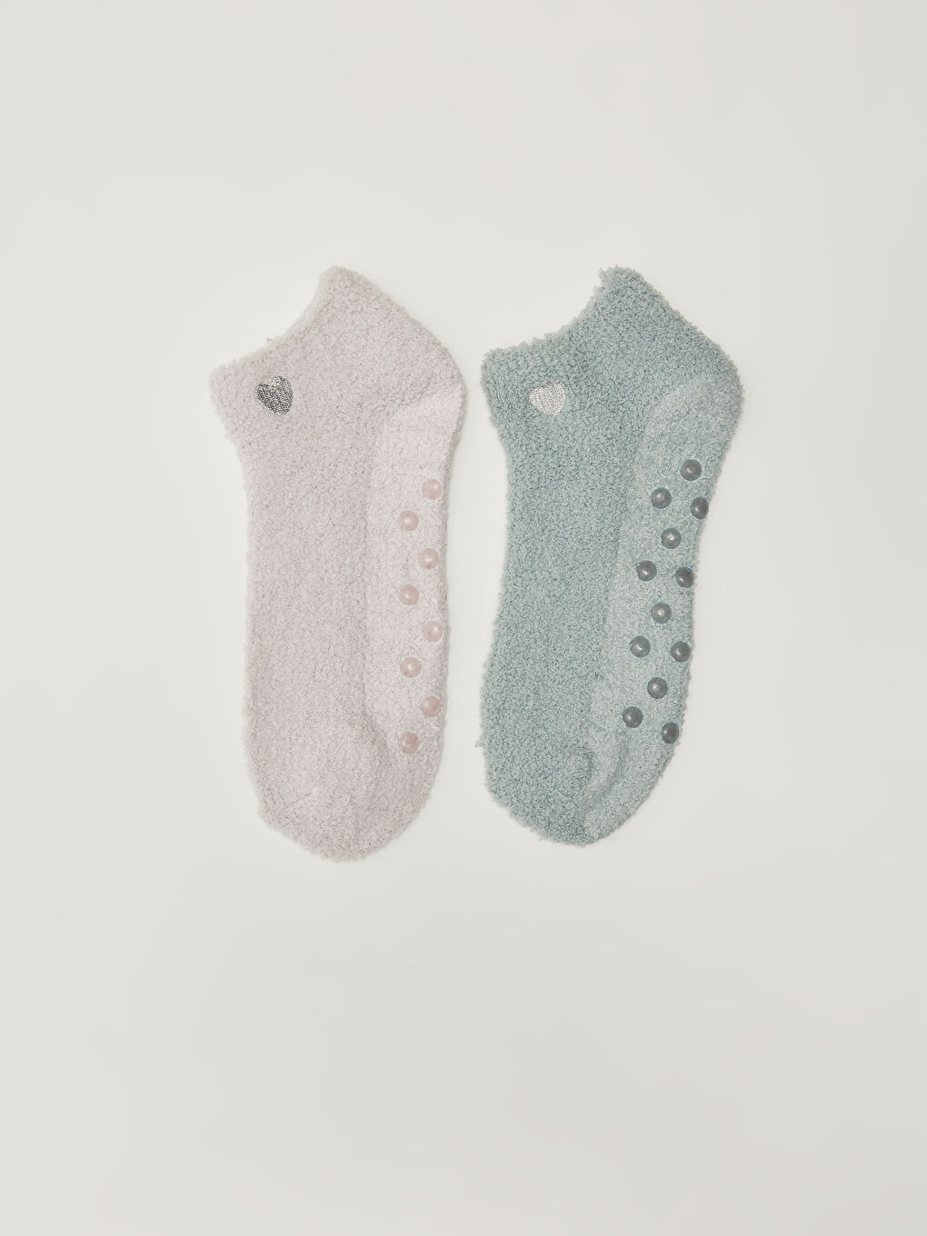 LCW DREAM Bestickte Homewear-Socken für Damen 2er-Pack -W11981Z8-FZ6